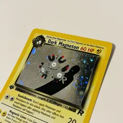 Dark Magneton 11/82 Holo Team Rocket Unlimited MP Pokemon Card WOTC - Image 4