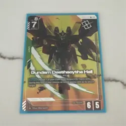 Gundam Deathscythe Hell tournament winner card R+ - Image 1