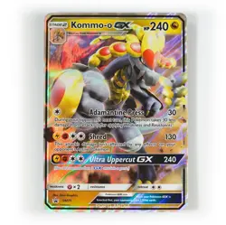 Pokemon - Kommo-o GX - SM71 - Black Star Promo - Half Art Card - Image 1