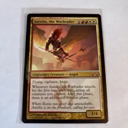 Mtg AURELIA, THE WARLEADER NM Gatecrash 143/349 - Image 1