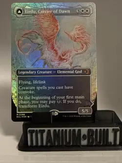 Eirdu, Carrier of Dawn-Lorwyn Eclipsed-Borderless Mythic-Foil-286-NM - Image 2