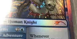 Decorated Knight - Foil - MTG Special Occasions: Happy Holidays - Nm - Image 2