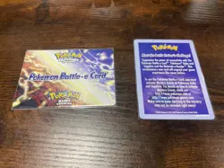 Gentleman Nils Pokemon Battle E-Reader Card 2003 Ruby Sapphire GBA - Image 1