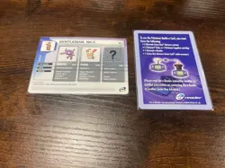 Gentleman Nils Pokemon Battle E-Reader Card 2003 Ruby Sapphire GBA - Image 2