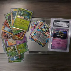 Pokemon Slab Bags | Graded Card Pack - GRADED Card, 4(ex,v,full Art,.) 10 H/RH - Image 4
