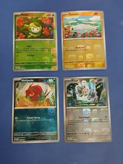 FOR SET BUILDING Pokemon Scarlet & Violet Black Bolt Reverse Masterball Pattern - Image 1