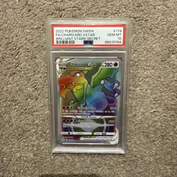 Pokemon TCG- Charizard VSTAR 174/172 - Brilliant Stars - PSA 10 - Rainbow - Image 1