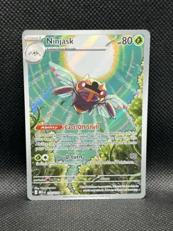 Ninjask 137/132 IR Mega Evolution Me01 ILLUSTRATION RARE HOLO Pokemon English - Image 3