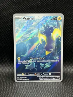 Wattrel 178/167 IR Twilight Masquerade Sv06 ILLUSTRATION RARE HOLO Pokemon Foil - Image 1