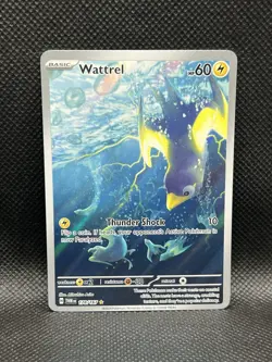 Wattrel 178/167 IR Twilight Masquerade Sv06 ILLUSTRATION RARE HOLO Pokemon Foil - Image 3