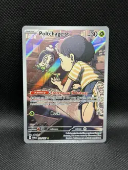 Poltchageist 171/167 IR Twilight Masquerade Sv06 ILLUSTRATION RARE HOLO Pokemon - Image 1