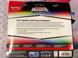 Pokemon TCG Scarlet Violet Prismatic Evolutions Tech Sticker Collection Glaceon - Image 2