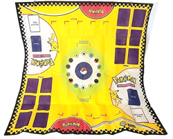 POKEMON Wizards of the Coast Play Mat ~ Vintage 2-Player 27" x 26" ~ 1999 - Image 2
