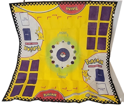 POKEMON Wizards of the Coast Play Mat ~ Vintage 2-Player 27" x 26" ~ 1999 - Image 4