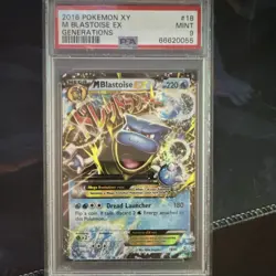 The Pokemon Company M Blastoise EX 18/83 Generations Ultra Rare Holo PSA 9 - Image 1