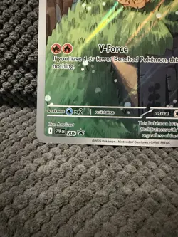 Pokemon Victini SVP 208 Promo Holo Basic 80 HP Beast 120 Attack 2025 - Image 5