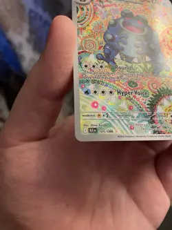 Pokemon TCG Seismitoad Illustration Rare Black Bolt 105/086 English - Image 3