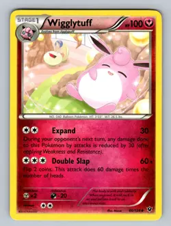 Wigglytuff 66/124 Uncommon XY - Fates Collide NM Pokemon TCG - Image 1