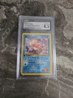 🔥Misty's Goldeen Pokemon 2000 Gym Heroes 85/132 CGC NM 8.5 🔥 - Image 1
