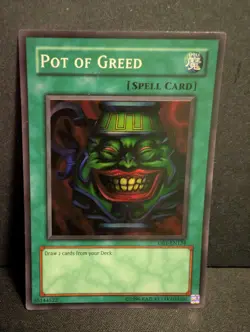 Pot of Greed DB1-EN134 YuGiOh Dark Beginning 1 - Image 1