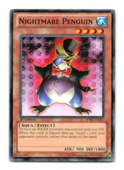 Nightmare Penguin - SDRE-EN017 1st Edition - YuGiOh-LP - Image 1