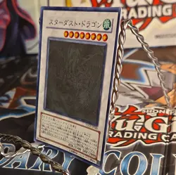 NM Stardust Dragon TDGS-JP040 Holographic Rare Ghost YuGiOh - Image 3