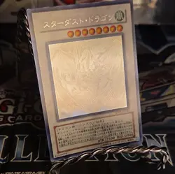 NM Stardust Dragon TDGS-JP040 Holographic Rare Ghost YuGiOh - Image 4