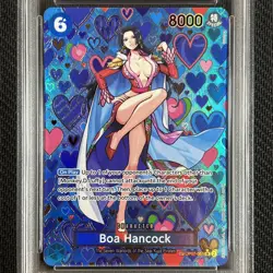Boa Hancock OP07-051 PSA 10 Manga SP SR Emperors in the New World One Piece TCG - Image 4