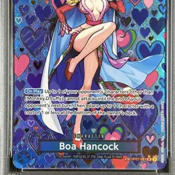 Boa Hancock OP07-051 PSA 10 Manga SP SR Emperors in the New World One Piece TCG - Image 5