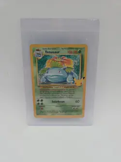 Pokemon TCG Venusaur Holo Rare Card 15/102 Celebrations 25th Anniversary - Image 1