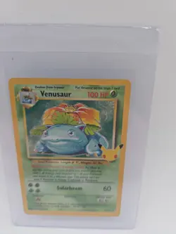 Pokemon TCG Venusaur Holo Rare Card 15/102 Celebrations 25th Anniversary - Image 3