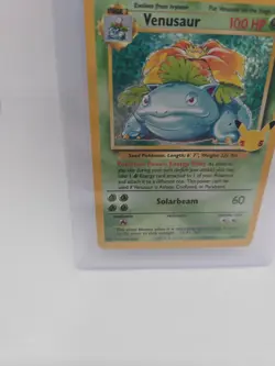 Pokemon TCG Venusaur Holo Rare Card 15/102 Celebrations 25th Anniversary - Image 5