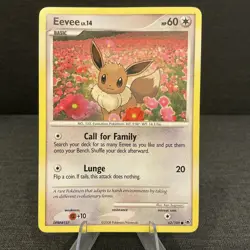 Eevee 62/100 Majestic Dawn 2008 Pokemon TCG Card - Image 1