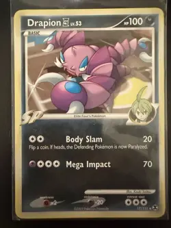 Drapion 17/111 Rising Rivals Regular Rare Pokemon Card LP - Image 1