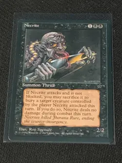 Magic the Gathering Fallen Empires Necrite (Spencer) - Image 1