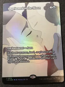 Imprisoned In The Moon - Foil - Borderless - TLE - MTG - EN - NM - 0014 - Image 1