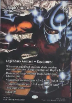 Raph's Jitte - Umezawa's Jitte (Borderless): #19, Magic: The Gathering Nm 302N - Image 1