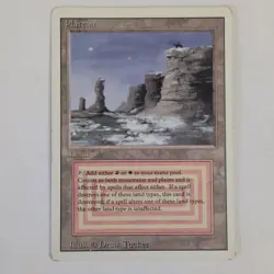 Magic: The Gathering Revised Plateau Lightly Played - Image 1