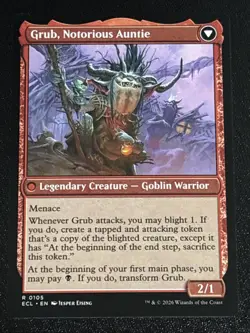 MTG Lorwyn Eclipsed Grub, Storied Matriarch 0105 NM Rare - Image 2