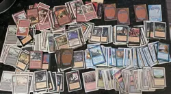 Magic The Gathering MTG Vintage Card Lot Of 300+ 1995 CARDS - Image 1