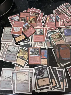 Magic The Gathering MTG Vintage Card Lot Of 300+ 1995 CARDS - Image 2