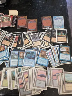 Magic The Gathering MTG Vintage Card Lot Of 300+ 1995 CARDS - Image 4