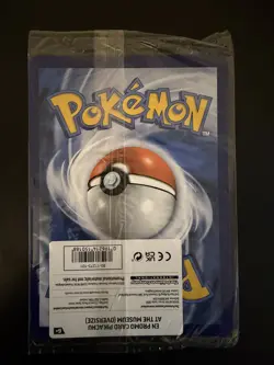 Pokemon Pikachu At The Museum x Natural History London Jumbo Card - Sealed - Image 2