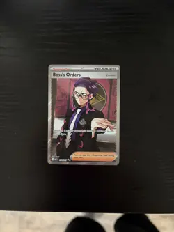 Boss’s Orders 256/217 Ascended Heroes Ultra Rare Full Art Pokemon TCG Card NM - Image 1