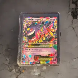 Pokemon Mega Gengar EX Full Art Holo TCG Card XY166 Psychic EX English 35/119 - Image 1