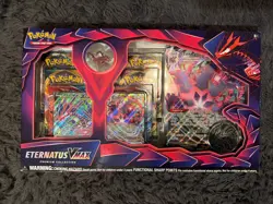 Pokemon TCG Eternatus VMAX Premium Collection Box Sealed Authentic - Image 1