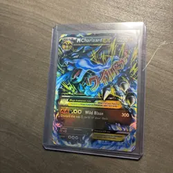 M Charizard EX 69/106 Full Art Ultra Rare XY Flashfire Wild Blaze Holo Pokemon - Image 1