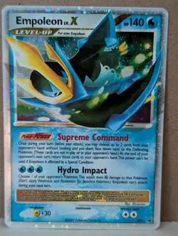 2007 Pokemon Diamond & Pearl Promos (PR) Empoleon Lv.X #DP11 - Image 1