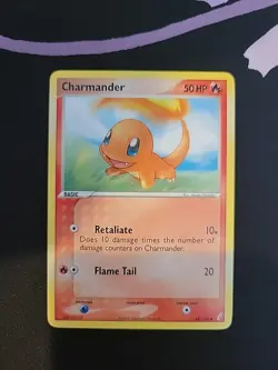 Pokemon Charmander 48/100 EX Crystal Guardians Regular LP Condition - Image 1