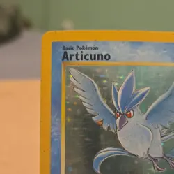 Pokemon TCG Articuno 2/62 Fossil Holo Unlimited 1999 MP Vintage - Image 2